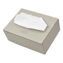 Caixa Porta Lenço PAVIA em Couro Galvani