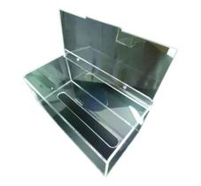 Caixa/porta Lenços De Papel Ou Interfolha P/ Parede Cristal