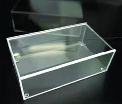 Caixa Porta Máscara Descartável Em Acrilico Cristal Caixa Porta Máscara Descartável Em Acrilico Cristal