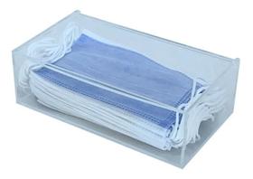 Caixa Porta Máscara Descartável / Tecido De Acrílico Cristal Caixa Porta Máscara Descartável / Tecido De Acrílico Cristal