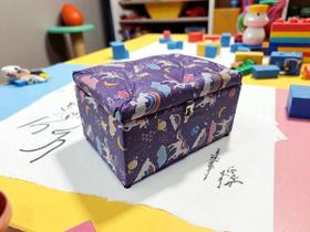 Caixa Porta Objetos Joias Baú Estojo Organizador Com Trava U