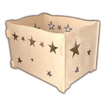 Caixa Porta Presentes Estrela Em Mdf Provençal Para Decoração Festas - JJVeras