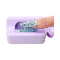 Caixa Portátil Dupla para Armazenamento de Ferramentas de Manicure