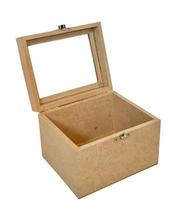 Caixa Pra Caneca em Mdf C/ Vidro Fecho 13,5x11x10 Presentear Caixa Pra Caneca em Mdf C/ Vidro Fecho 13,5x11x10 Presentear