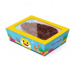 Caixa Practice Para Meio Ovo 250g - 6 Un - Baby Shark