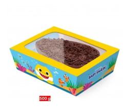 Caixa Practice Para Meio Ovo 500g - 6 Un - Baby Shark