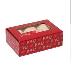 Caixa practice visor especial (06 doces) love you - pct c/ 10 unidades