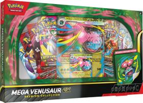 Caixa Premium Colecionável de Cartas Pokémon Mega Venusaur ex