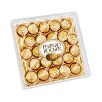 Caixa presente bombom ferrero rocher 24 unidades 300g