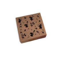 Caixa Presente Kraft OPA 10X10X3,5 Vazada - Estamparia Coelhos C/5Un Caixa Presente Kraft OPA 10X10X3,5 Vazada - Estamparia Coelhos C/5Un