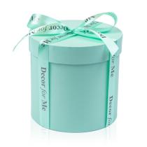 Caixa Presente Redonda Decor For Me c/ Fita