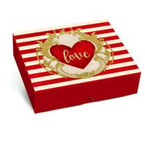 Caixa Presente Retangular Tampa Fundo Forever P 17X13,5X4,5cm Cromus