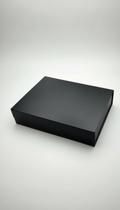Caixa Presente Rígida Preta 36x26x8cm Fechamento Magnético