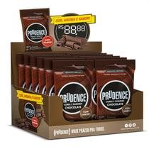 Caixa Preservativo Camisinha Prudence Cores e Sabores Chocolate total de 36 preservativos