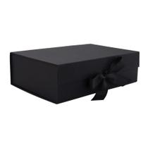 Caixa Preto Rígido Retangular Dobrável com Imã e Fita (33x25x12cm) Four Star Caixa Preto Rígido Retangular Dobrável com Imã e Fita (33x25x12cm) Four Star