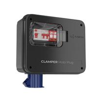 Caixa Proteção Carregador Veicular CLAMPER Mobi Plug 220V 8KW Preto Tomada Industrial 32A