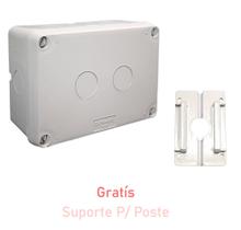 Caixa Proteção P/ Cam Cftv Externa + Suporte Para Poste 16 x 11 Caixa Proteção P/ Cam Cftv Externa + Suporte Para Poste 16 x 11