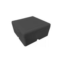 Caixa Protetora Balun Retangular Preta 9x9cm - Acton