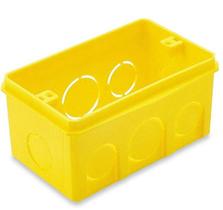 Caixa pvc 4x2 amarela roma Caixa pvc 4x2 amarela roma