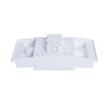 Caixa Quadrada Plasled de Embutir LED para Laje 12W PVC