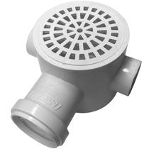 Caixa Ralo Sifonado Branco Quadrado/Redondo PVC Com Grelha Diversas Medidas Caixa Ralo Sifonado Branco Quadrado/Redondo PVC Com Grelha Diversas Medidas