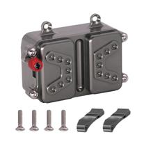 Caixa receptora ESC para SCX10 1/10 RC Buggy Spa Metal
