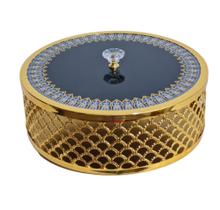 Caixa Redonda Maior Det. Mosaico Rico Detalhe Formosa Caixa Redonda Maior Det. Mosaico Rico Detalhe Formosa