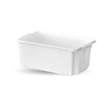 Caixa Reforçada Organizadora Empilhável 50 l - Branca Caixa Reforçada Organizadora Empilhável 50 l - Branca