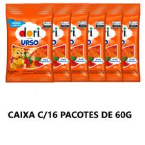 Caixa Regaliz Gelatina Urso 16x60g (16257) - Dori