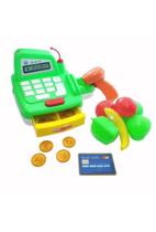 Caixa registradora big shop girls verde - usual brinquedos (43742)