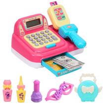 Caixa Registradora Calculadora Perfumaria Luz Som - Castela Caixa Registradora Calculadora Perfumaria Luz Som - Castela