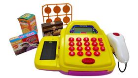 Caixa registradora com acessórios - homeplay