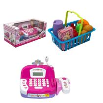 Caixa Registradora com Luz e Som Brinquedo Infantil-Toys & Toys