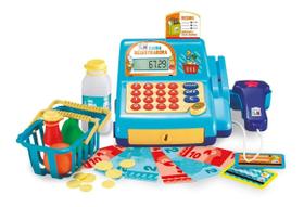 Caixa Registradora Completa Infantil Azul Multikids Br386