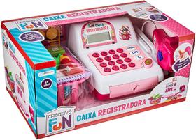 Caixa Registradora Creative Fun Rosa Infantil BR387 Multilaser