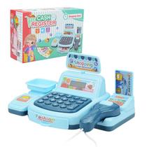 Caixa Registradora De Som E Luz Infantil, Brinquedo Simulado De Supermercado, Brinquedo De Compras