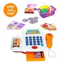 Caixa Registradora Infantil Braco e Amarelo Com acessórios - Toys&Toys