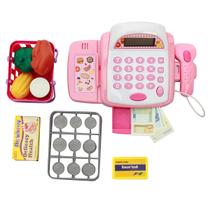 Caixa registradora infantil completa supermercado menina Caixa registradora infantil completa supermercado menina