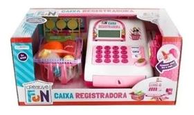 Caixa Registradora Infantil Creative Fun Rosa - Multikids