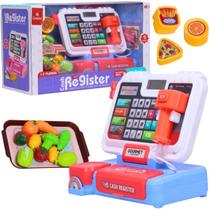 Caixa Registradora Infantil Luz E Som Acessório ul Castela