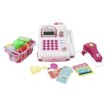 Caixa Registradora Infantil - Rosa - Creative Fun - Multikids