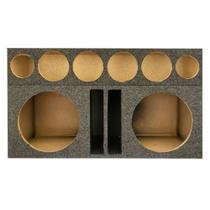 Caixa regua 2 woofer 12 + 4 driver 2 tweeter vazia Caixa regua 2 woofer 12 + 4 driver 2 tweeter vazia
