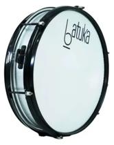 Caixa repique 6x14" alumist 6 afin aro preto batuka luen Caixa repique 6x14" alumist 6 afin aro preto batuka luen