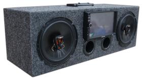 Caixa Residencial Multimidia Mp5 Bluetooth Usb Falante 6 Jbl