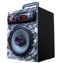 Caixa Residencial Radio Bluetooth Usb + Falante 6 Pioneer Caixa Residencial Radio Bluetooth Usb + Falante 6 Pioneer