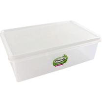 Caixa Retangular 11 Litros Transparente Plasvale Caixa Retangular 11 Litros Transparente Plasvale