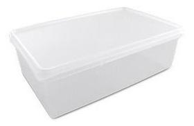 Caixa Retangular 3,5 Litros Branca Ref.121 Plasvale Caixa Retangular 3,5 Litros Branca Ref.121 Plasvale