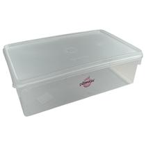 CAIXA RETANGULAR 3,5L 18x10x28,5CM COM TAMPA HERMÉTICA CAIXA RETANGULAR 3,5L 18x10x28,5CM COM TAMPA HERMÉTICA