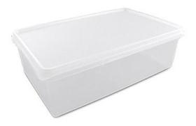 Caixa Retangular 6,5 Litros Branca Ref.122 Plasvale