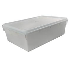 CAIXA RETANGULAR 6,5L 23x11,5x33,5CM COM TAMPA HERMÉTICA